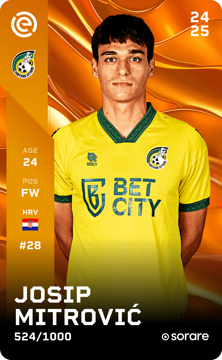 Josip Mitrović 2024-25 • Limited 524/1000
