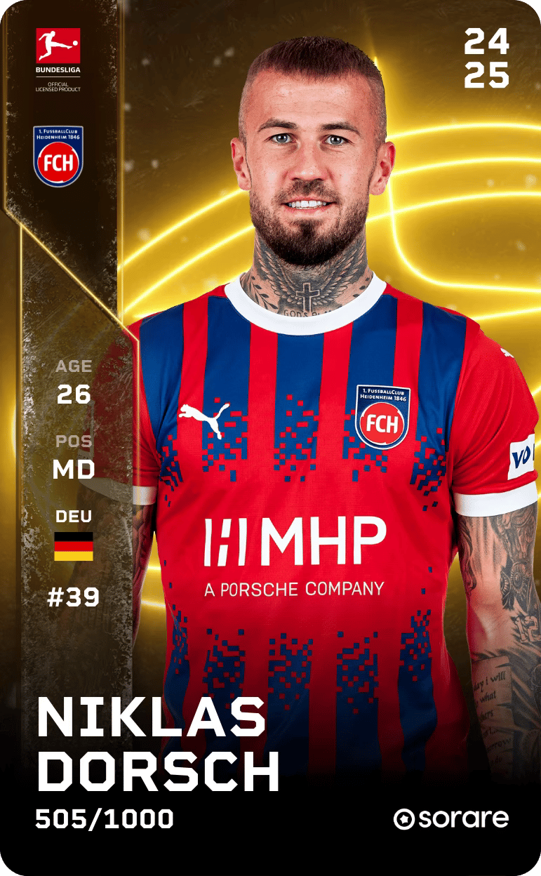 Niklas Dorsch 2024-25 • Limited 505/1000