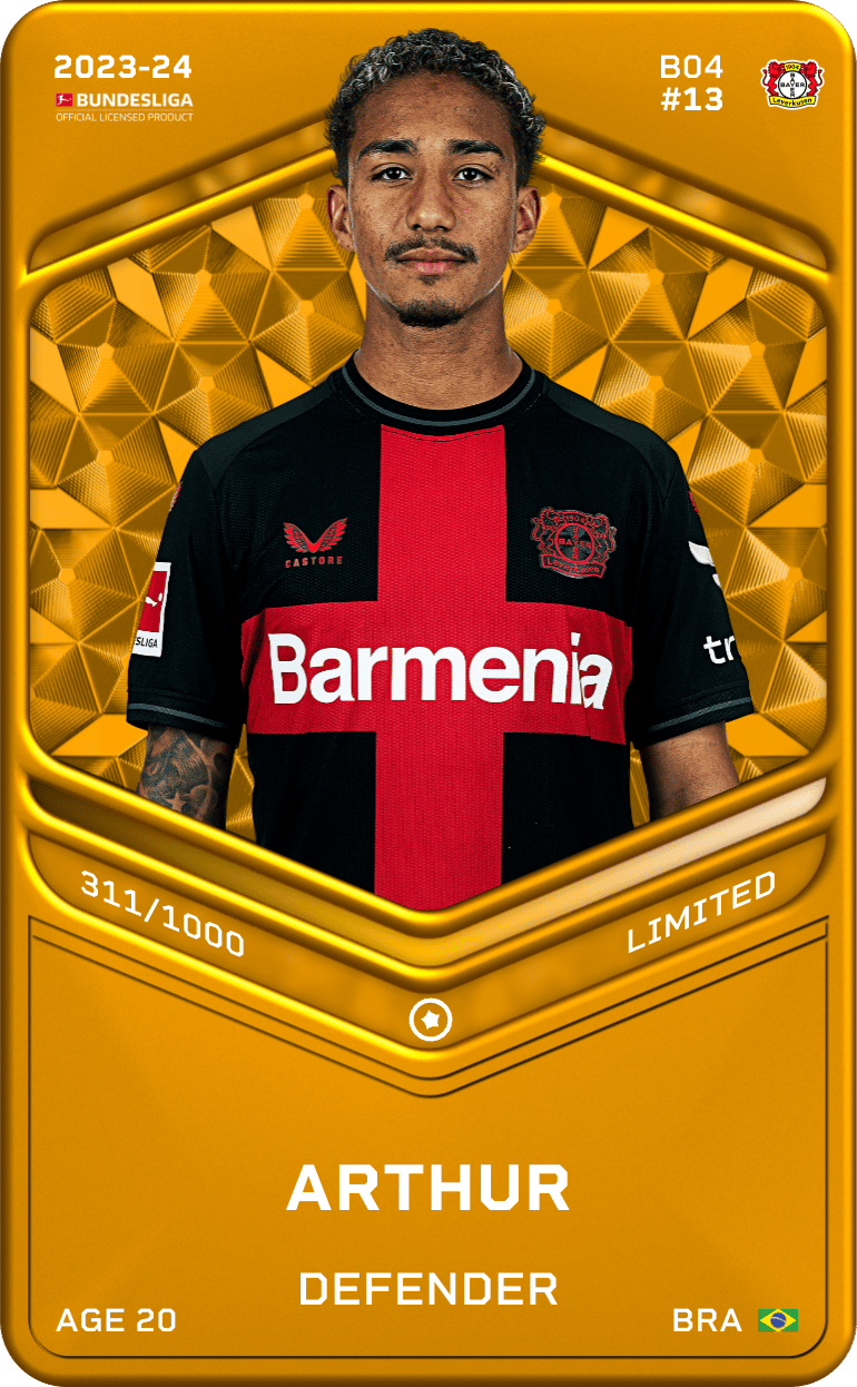 Arthur 2023-24 • Limited 311/1000