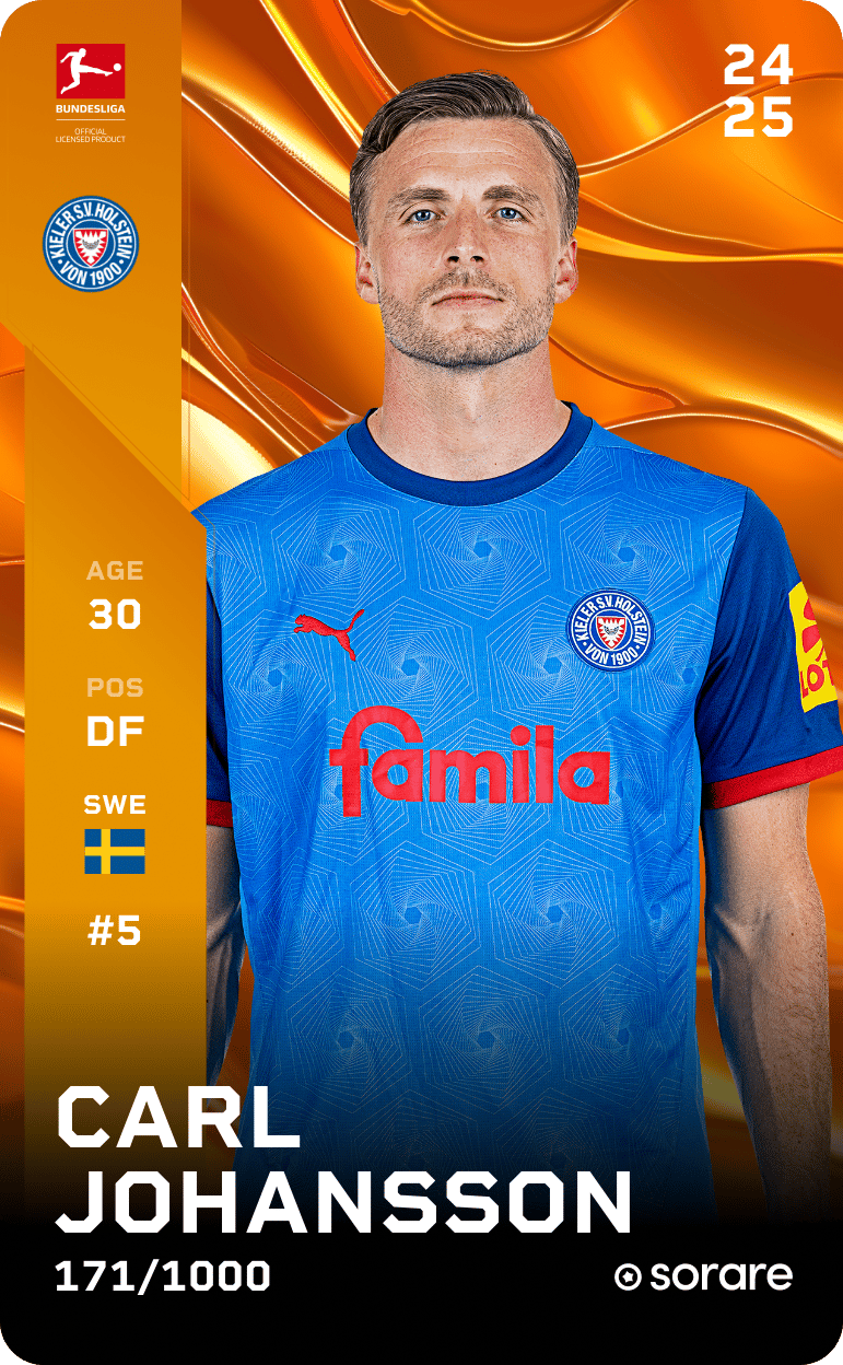 Carl Johansson 2024-25 • Limited 171/1000