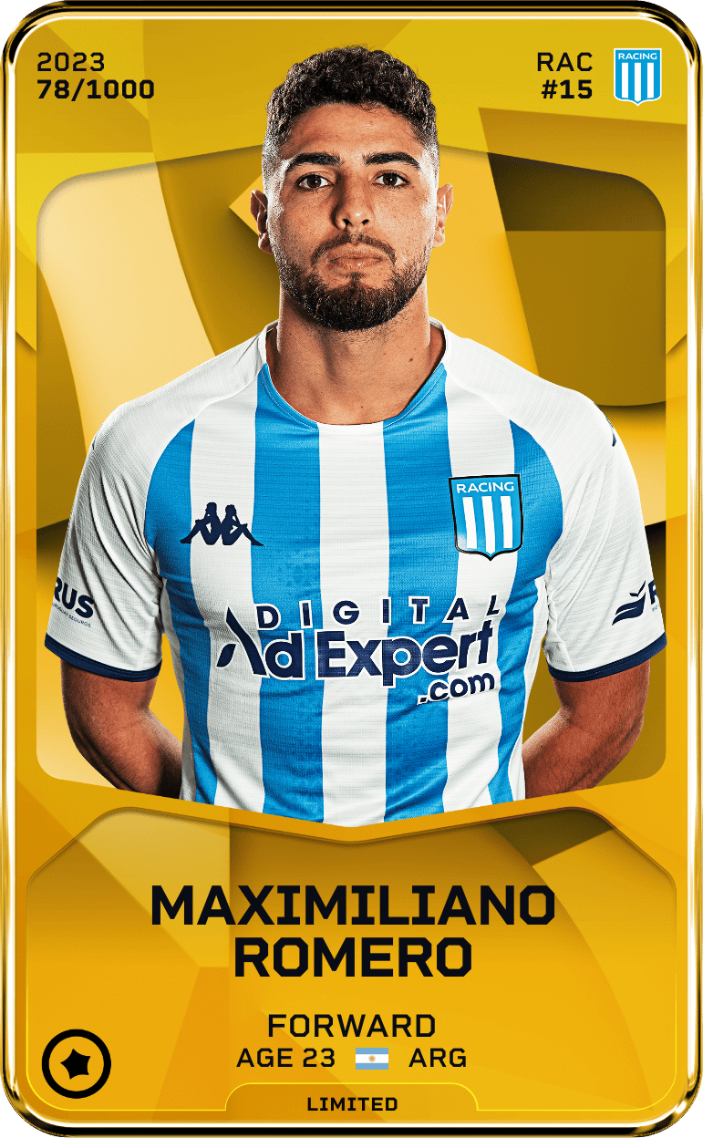 Maximiliano Romero 2023-24 • Limited 78/1000