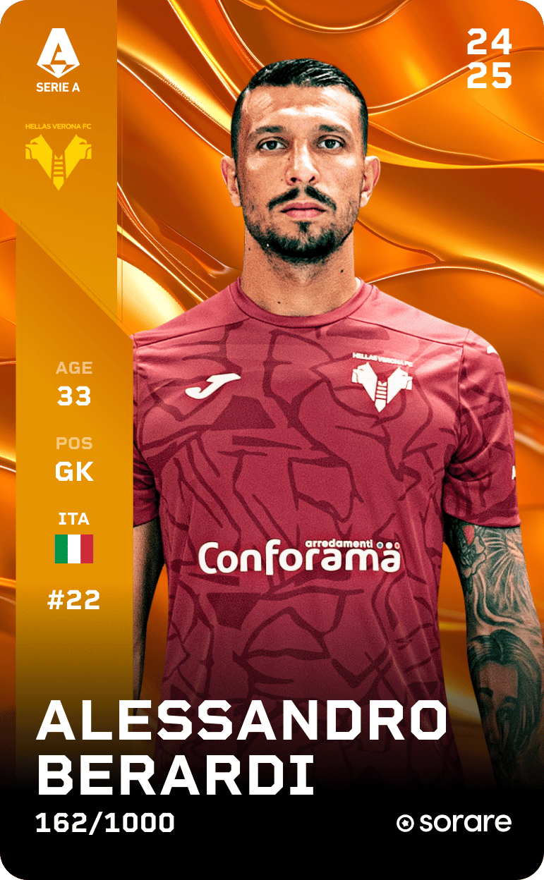 Alessandro Berardi 2024-25 • Limited 162/1000