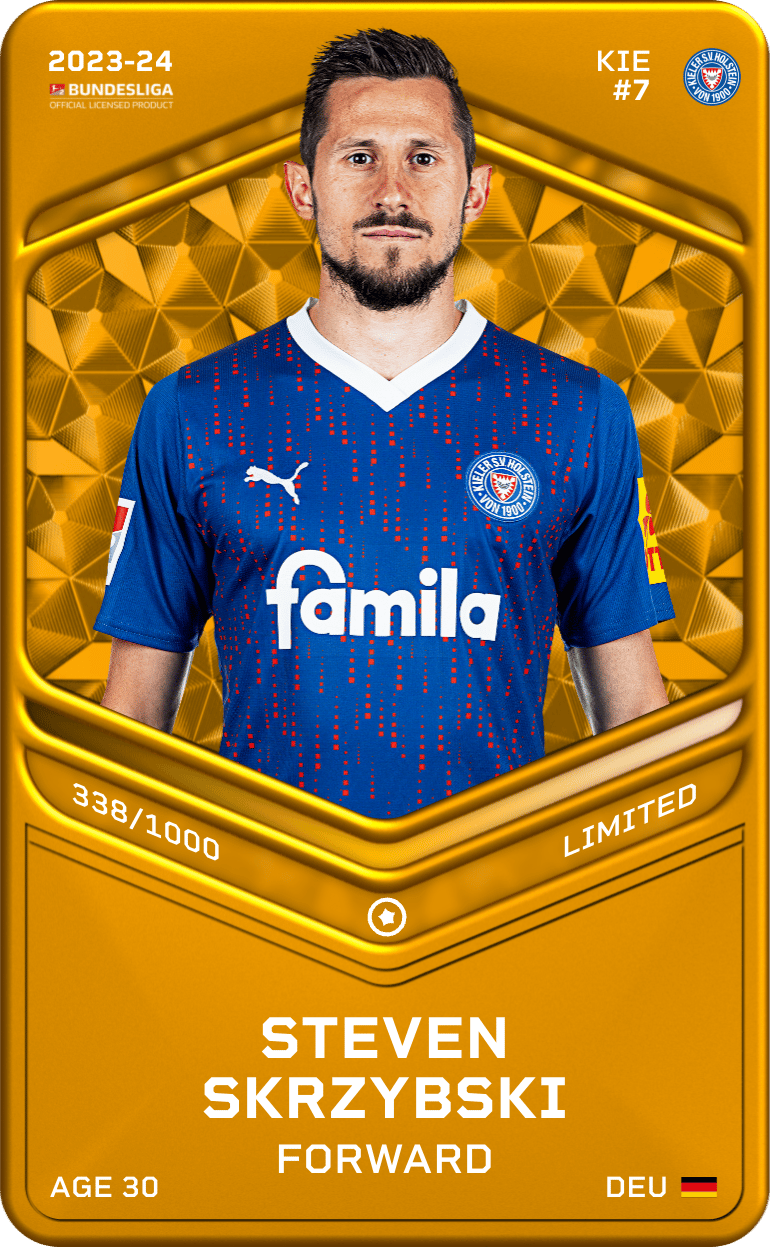 Steven Skrzybski 2023-24 • Limited 338/1000