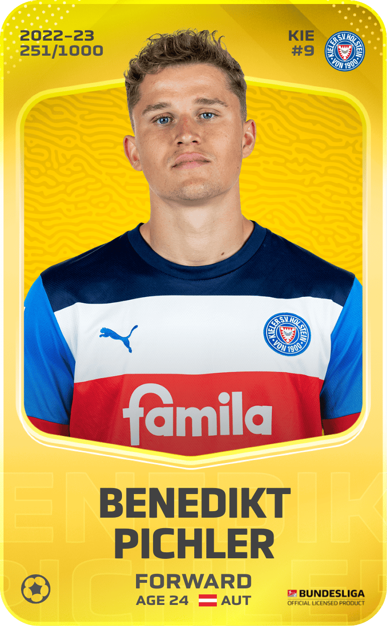 Benedikt Pichler 2022-23 • Limited 251/1000