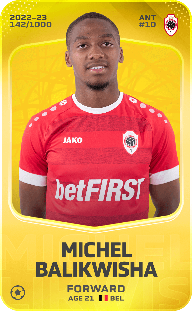 Michel Balikwisha 2022-23 • Limited 142/1000
