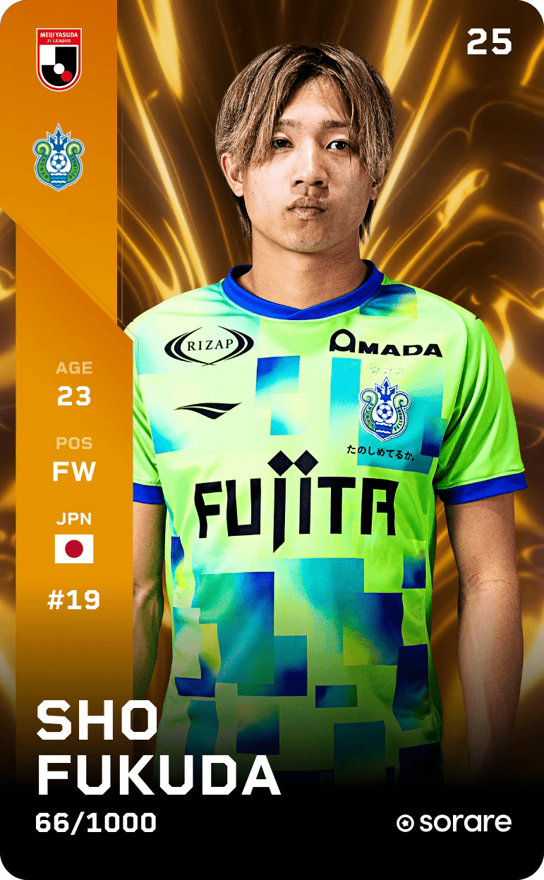 Sho Fukuda 2025-26 • Limited 66/1000