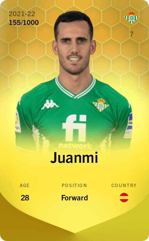 Juanmi 2021-22 • Limited 155/1000