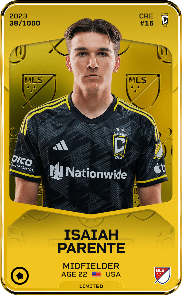 Isaiah Parente 2023-24 • Limited 38/1000
