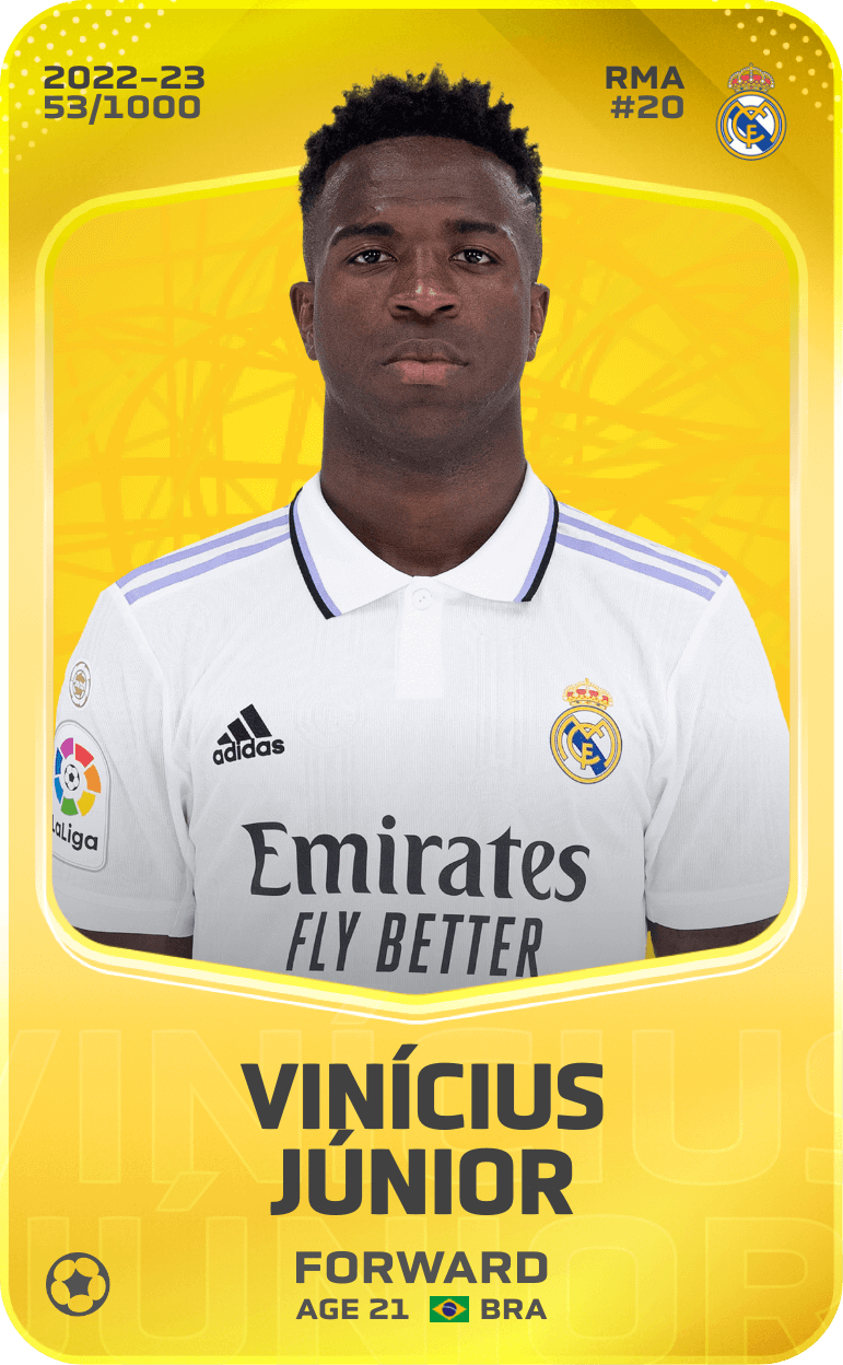 Vinícius Júnior 2022-23 • Limited 53/1000