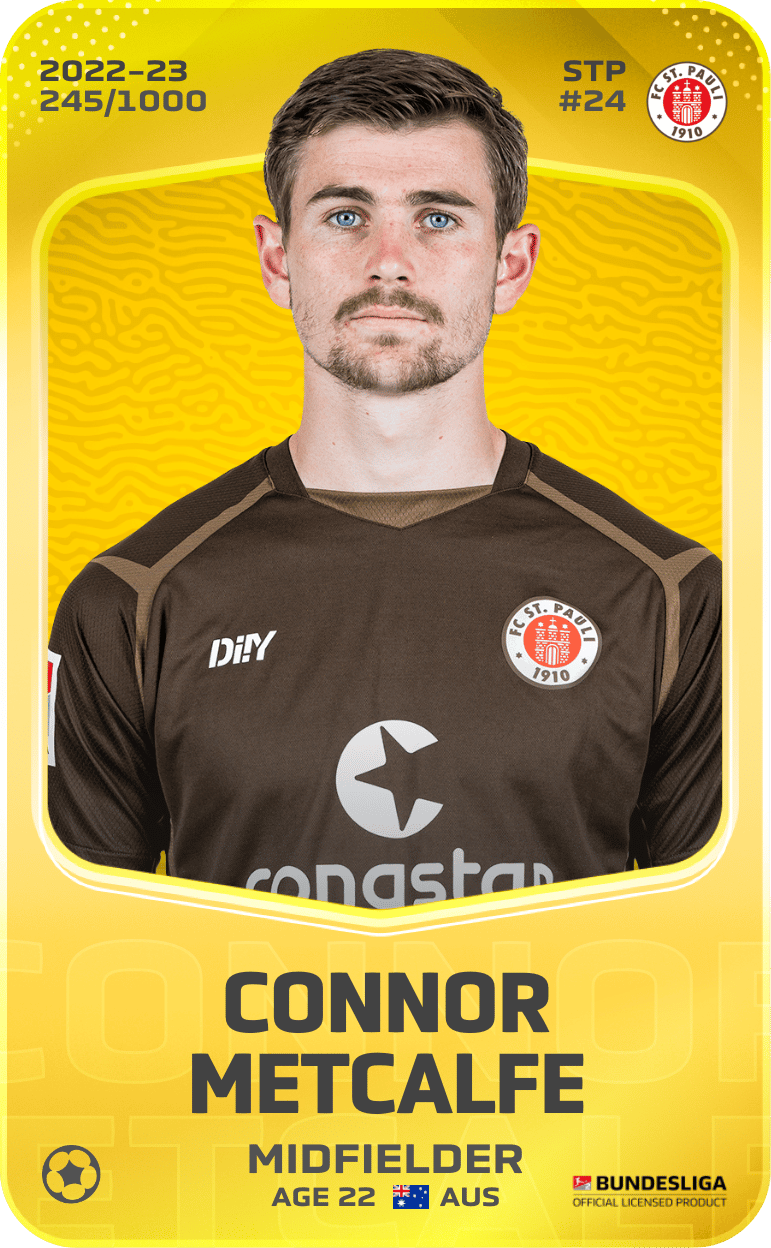 Connor Metcalfe 2022-23 • Limited 245/1000