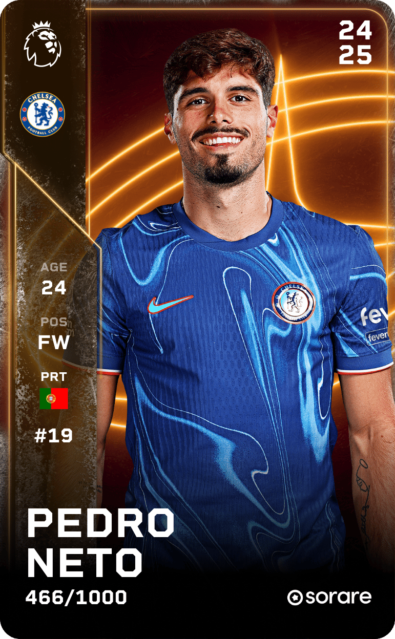 Pedro Neto 2024-25 • Limited 466/1000