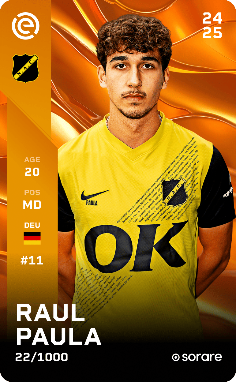 Raul Paula 2024-25 • Limited 22/1000