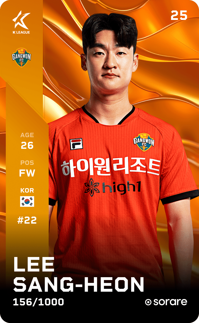 Lee Sang-Heon 2025-26 • Limited 156/1000