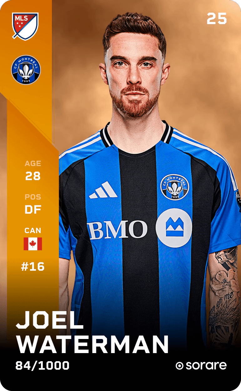 Joel Waterman 2025-26 • Limited 84/1000