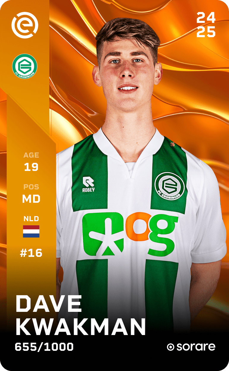 Dave Kwakman 2024-25 • Limited 655/1000