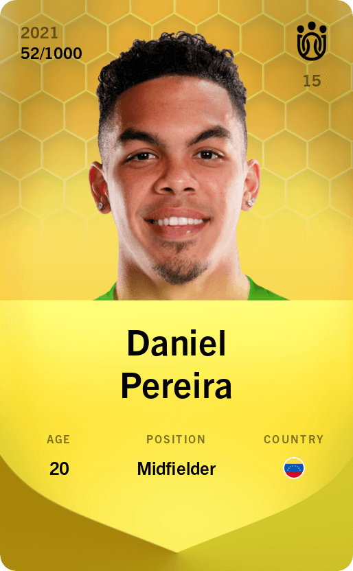 Daniel Pereira 2021-22 • Limited 52/1000