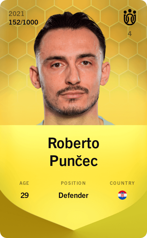 Roberto Punčec 2021-22 • Limited 152/1000