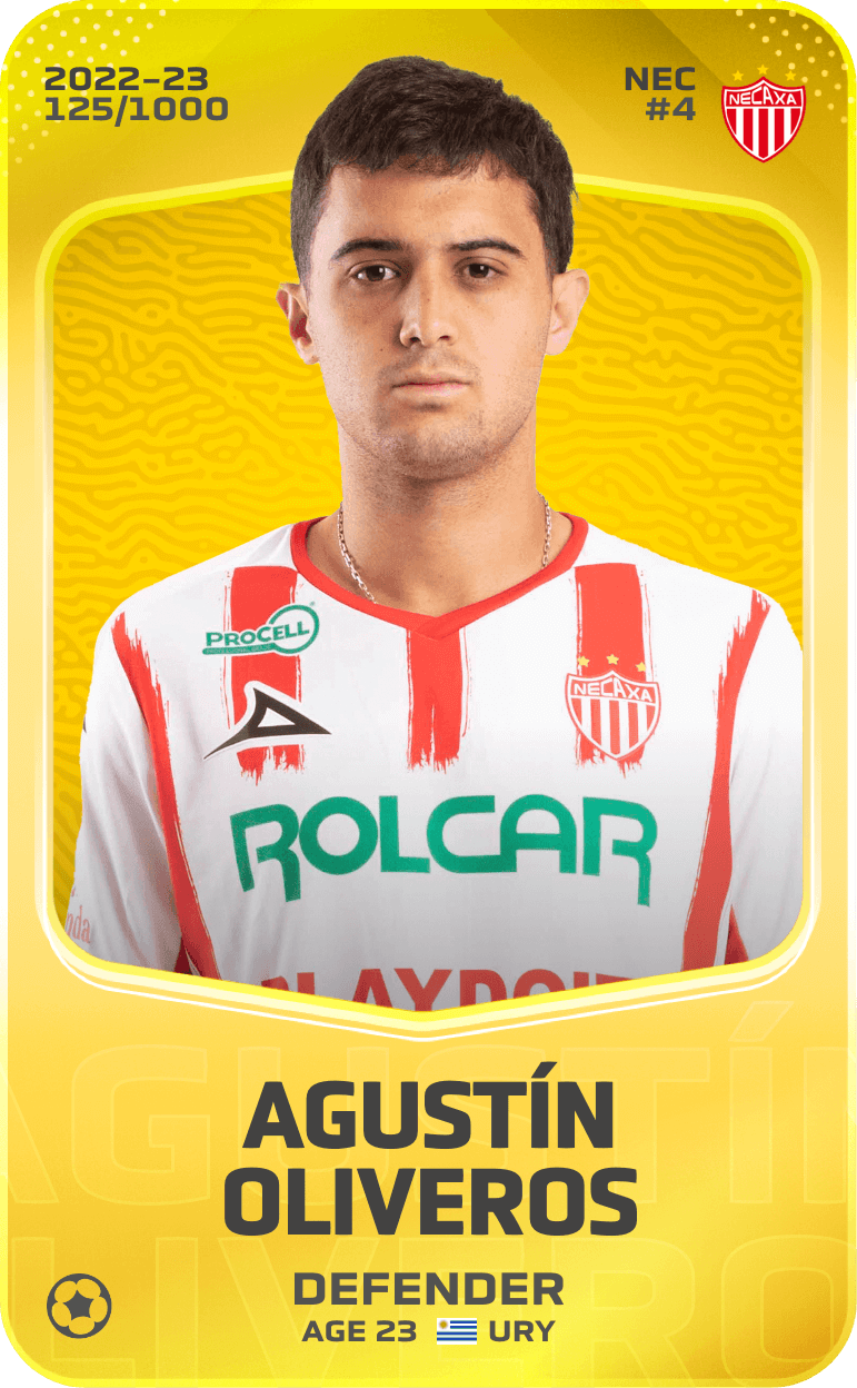 Agustín Oliveros 2022-23 • Limited 125/1000