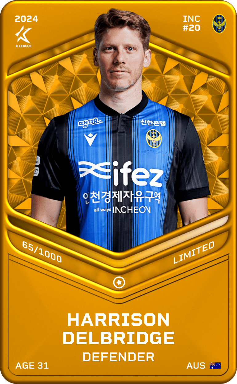 Harrison Delbridge 2024-25 • Limited 65/1000