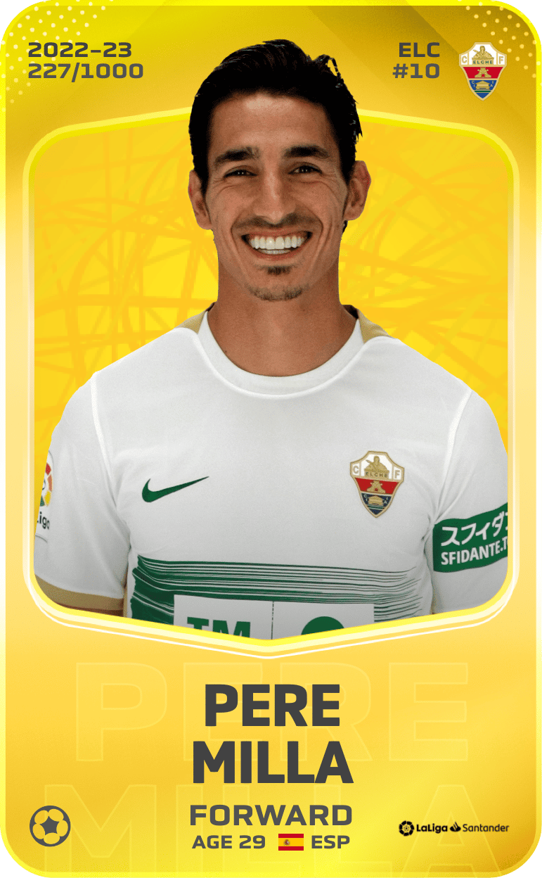 Pere Milla 2022-23 • Limited 227/1000