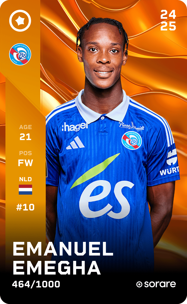 Emanuel Emegha 2024-25 • Limited 464/1000