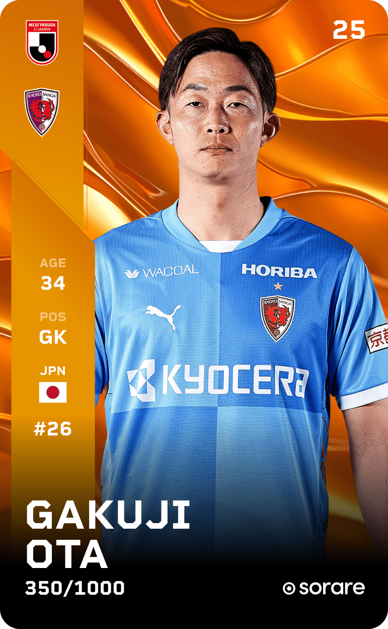 Gakuji Ota 2025-26 • Limited 350/1000