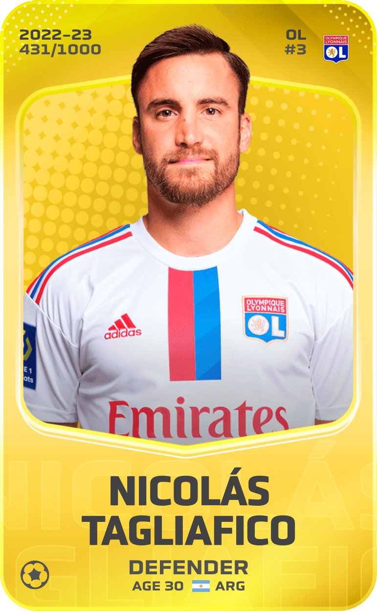 Nicolás Tagliafico 2022-23 • Limited 431/1000