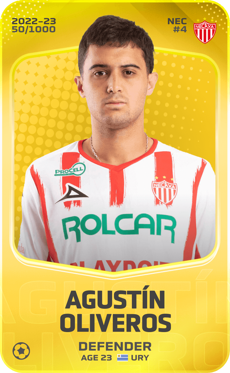 Agustín Oliveros 2022-23 • Limited 50/1000