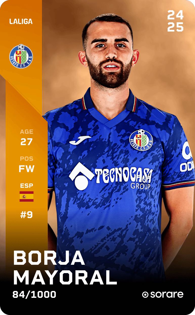 Borja Mayoral 2024-25 • Limited 84/1000