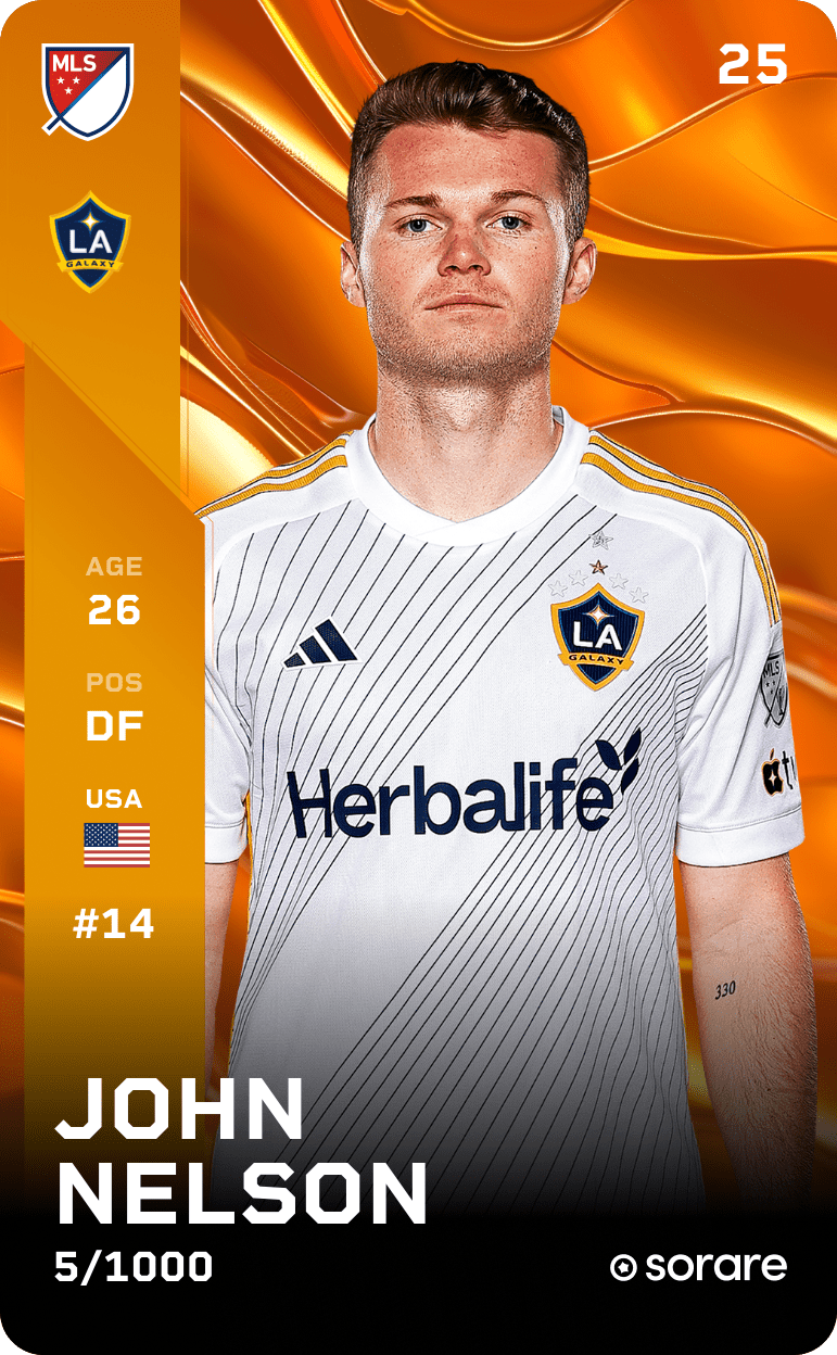 John Nelson 2025-26 • Limited 5/1000