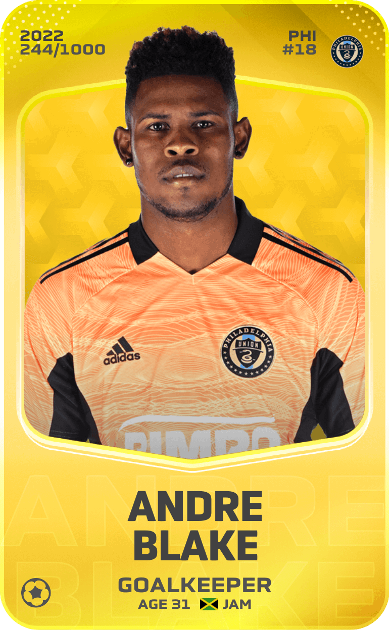 Andre Blake 2022-23 • Limited 244/1000