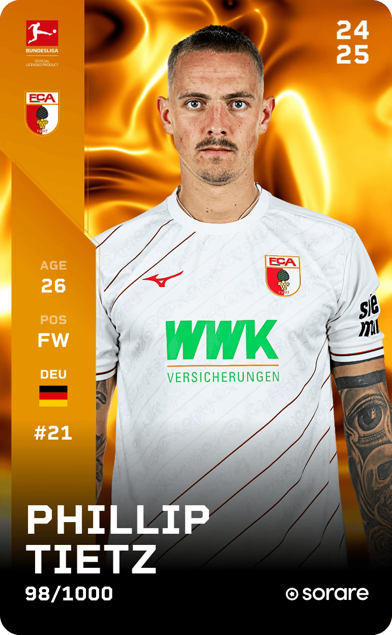 Phillip Tietz 2024-25 • Limited 98/1000