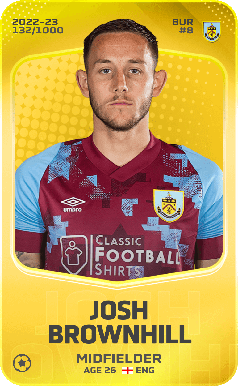 Josh Brownhill 2022-23 • Limited 132/1000