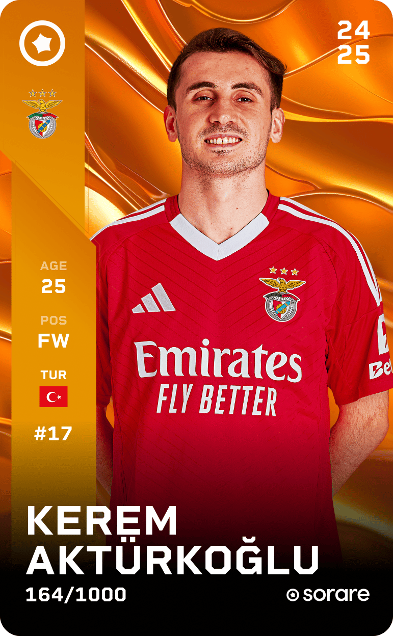 Kerem Aktürkoğlu 2024-25 • Limited 164/1000