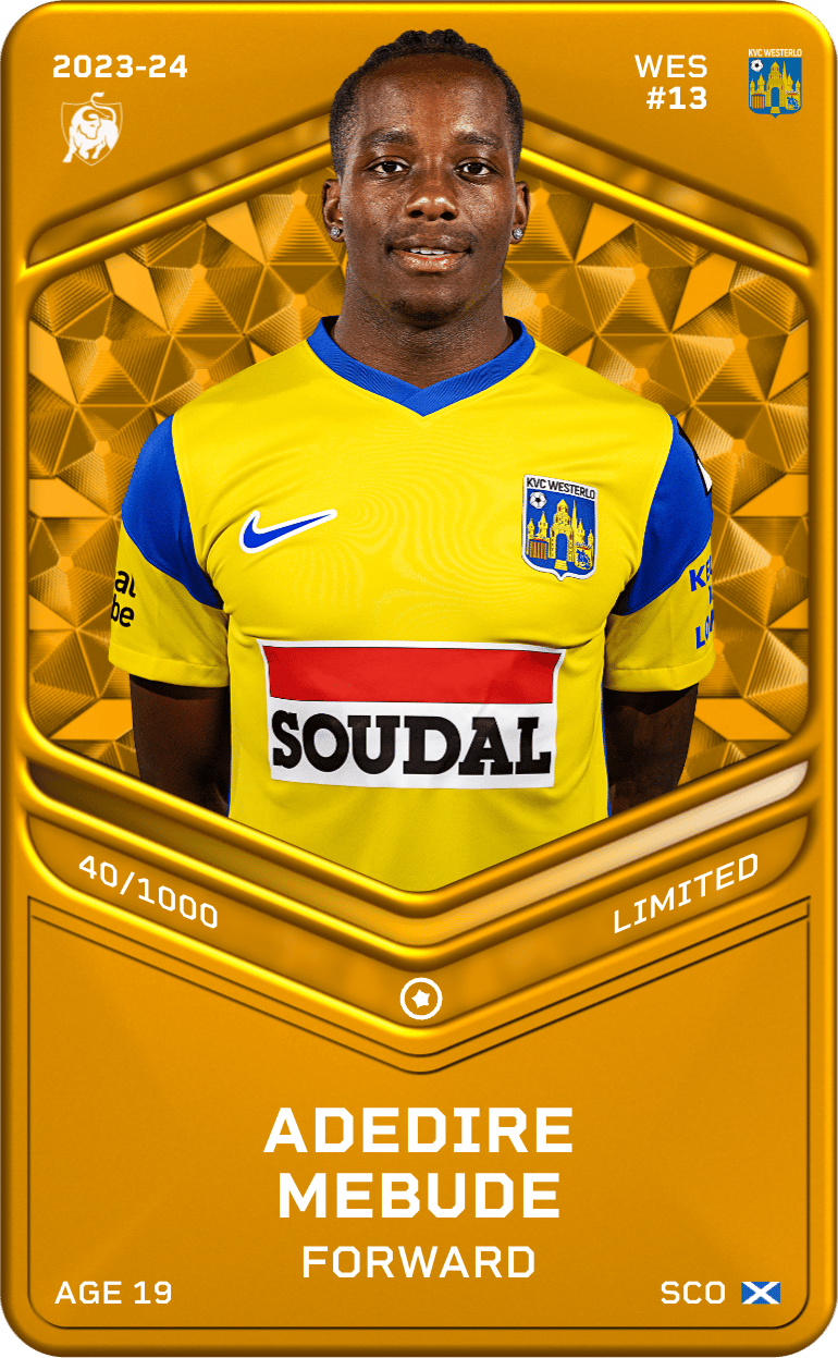 Adedire Mebude 2023-24 • Limited 40/1000