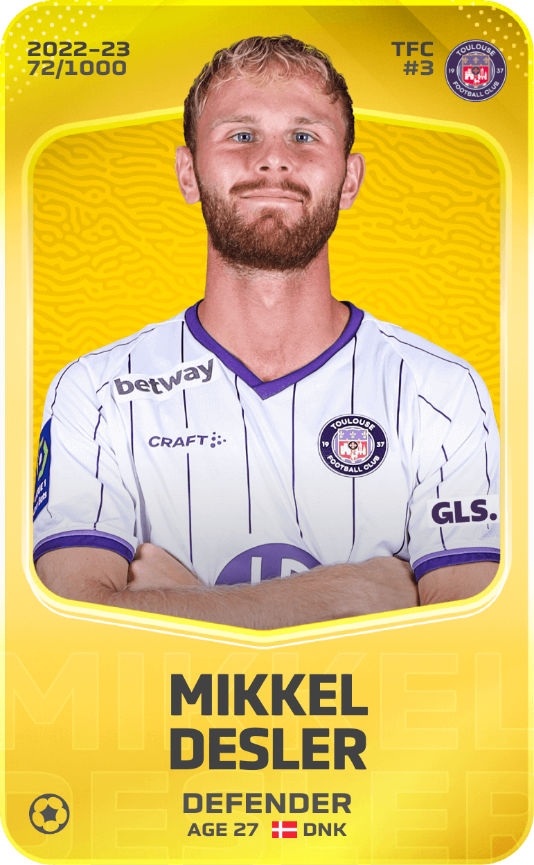 Mikkel Desler 2022-23 • Limited 72/1000
