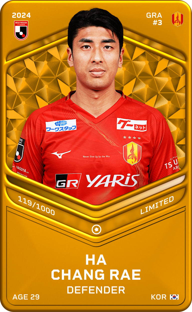 Ha Chang-Rae 2024-25 • Limited 119/1000