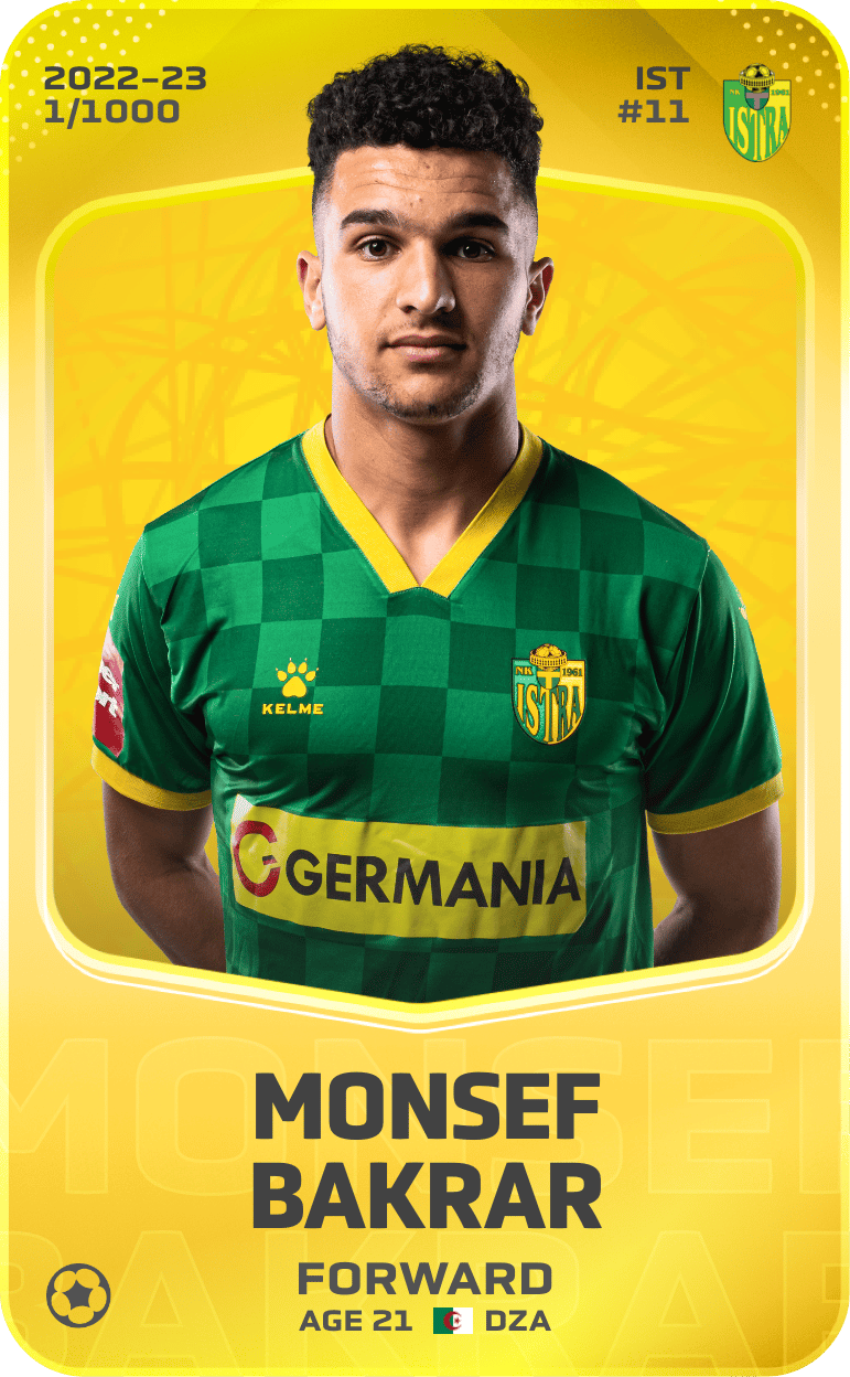 Monsef Bakrar 2022-23 • Limited 1/1000