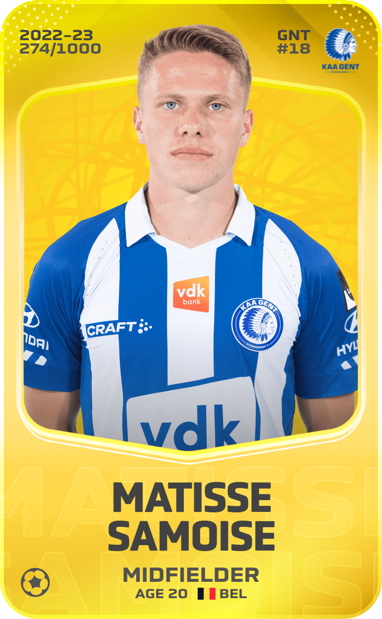 Matisse Samoise 2022-23 • Limited 274/1000