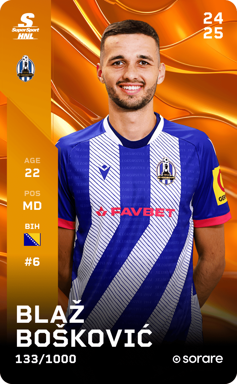 Blaž Bošković 2024-25 • Limited 133/1000