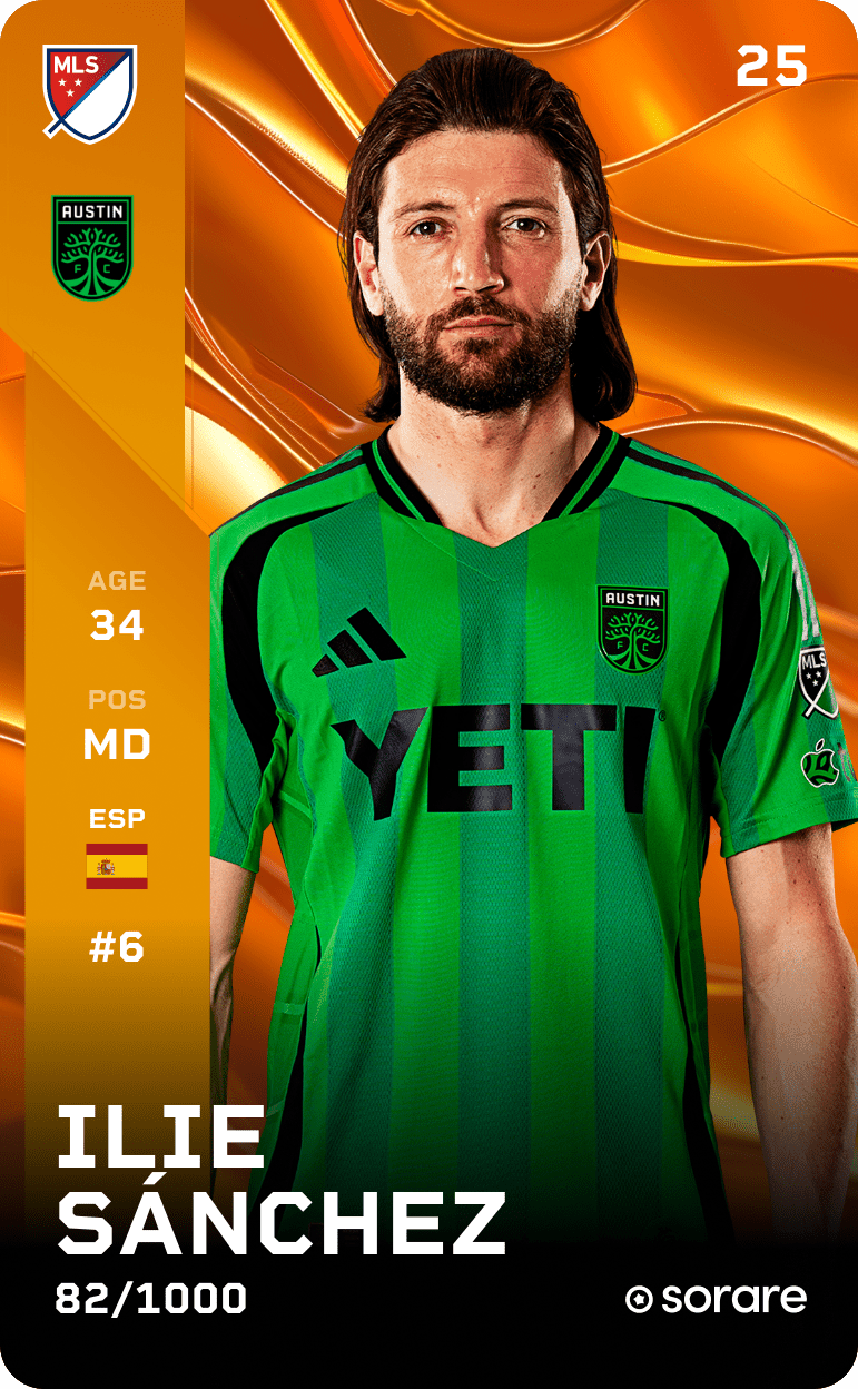 Ilie Sánchez 2025-26 • Limited 82/1000