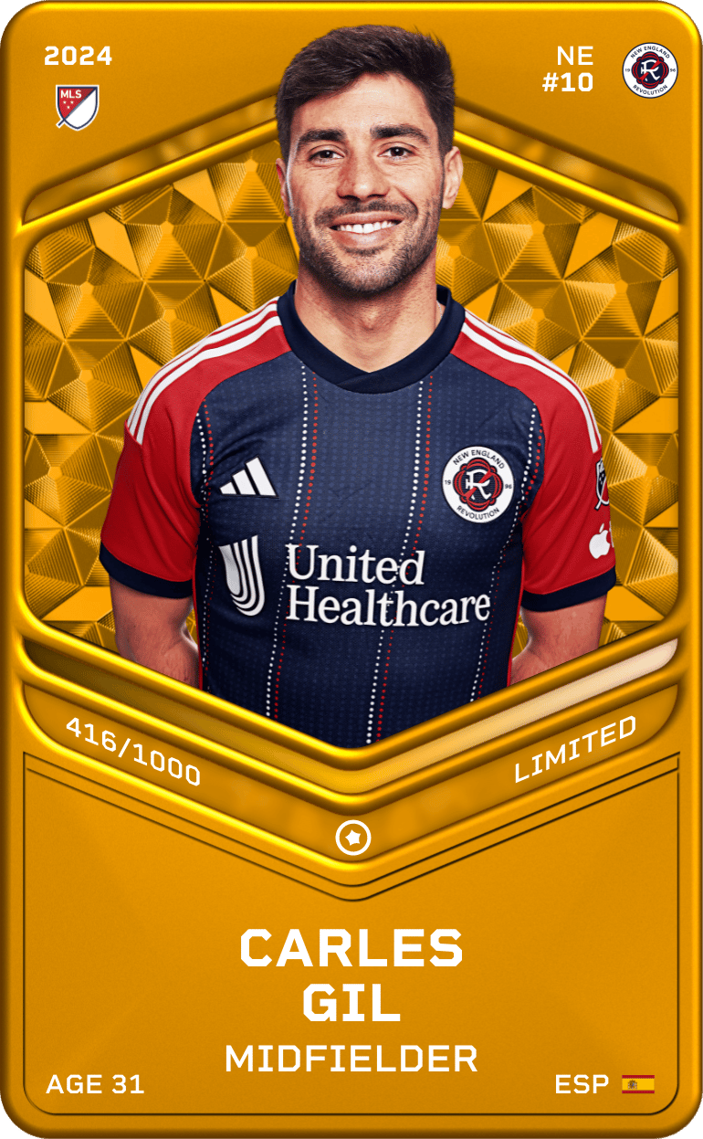 Carles Gil 2024-25 • Limited 416/1000