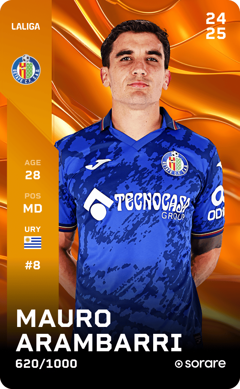Mauro Arambarri 2024-25 • Limited 620/1000