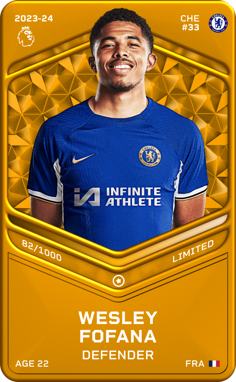 Wesley Fofana 2023-24 • Limited 82/1000