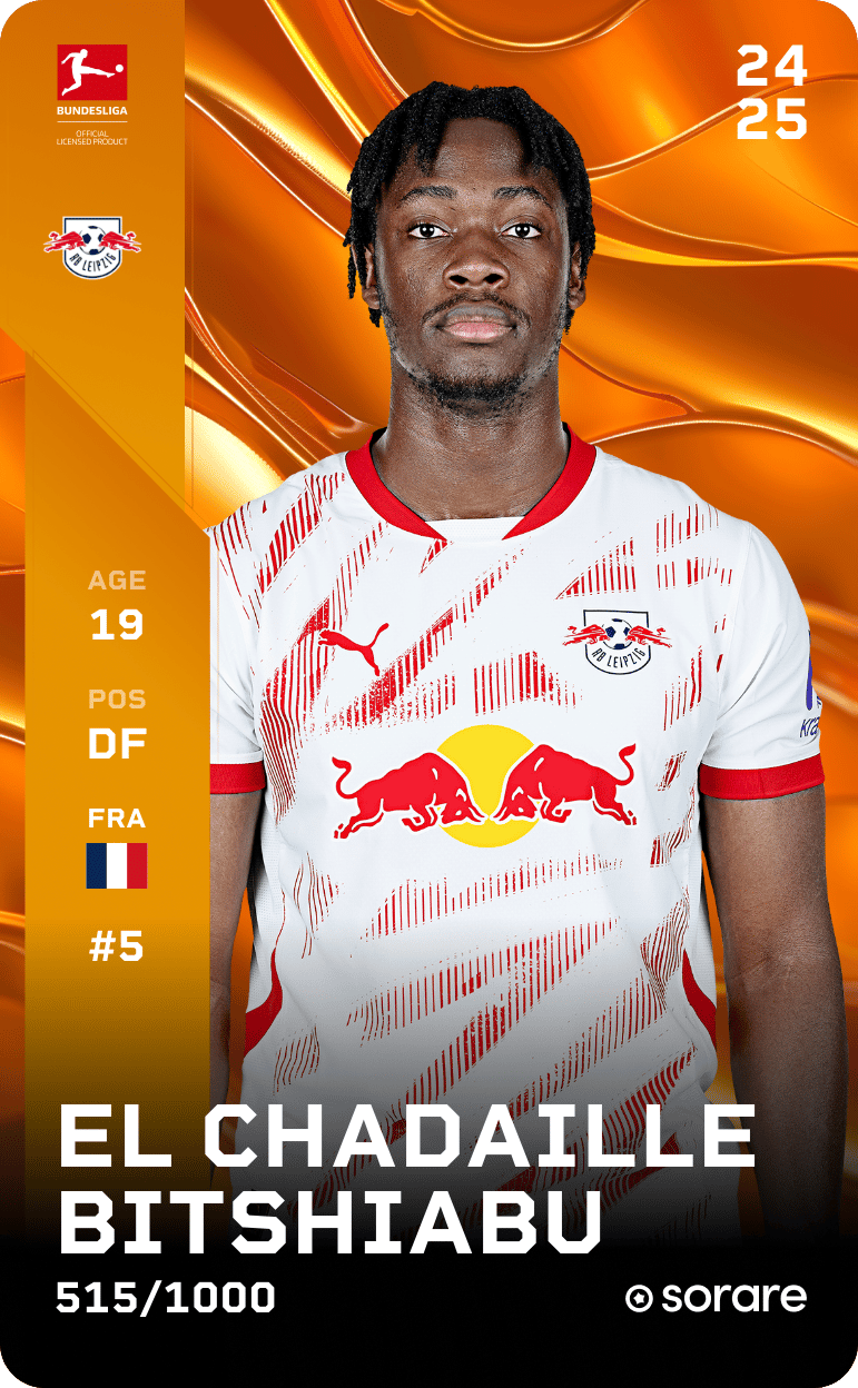 El Chadaille Bitshiabu 2024-25 • Limited 515/1000