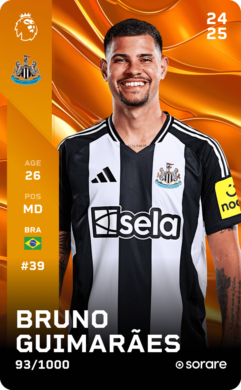 Bruno Guimarães 2024-25 • Limited 93/1000