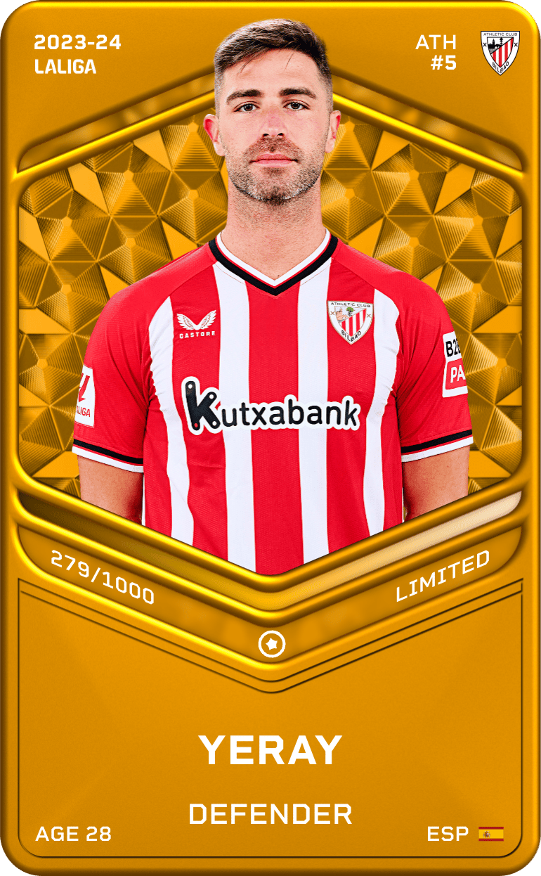 Yeray 2023-24 • Limited 279/1000