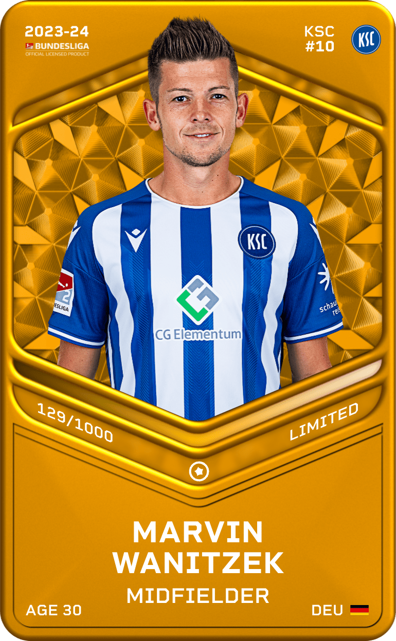 Marvin Wanitzek 2023-24 • Limited 129/1000
