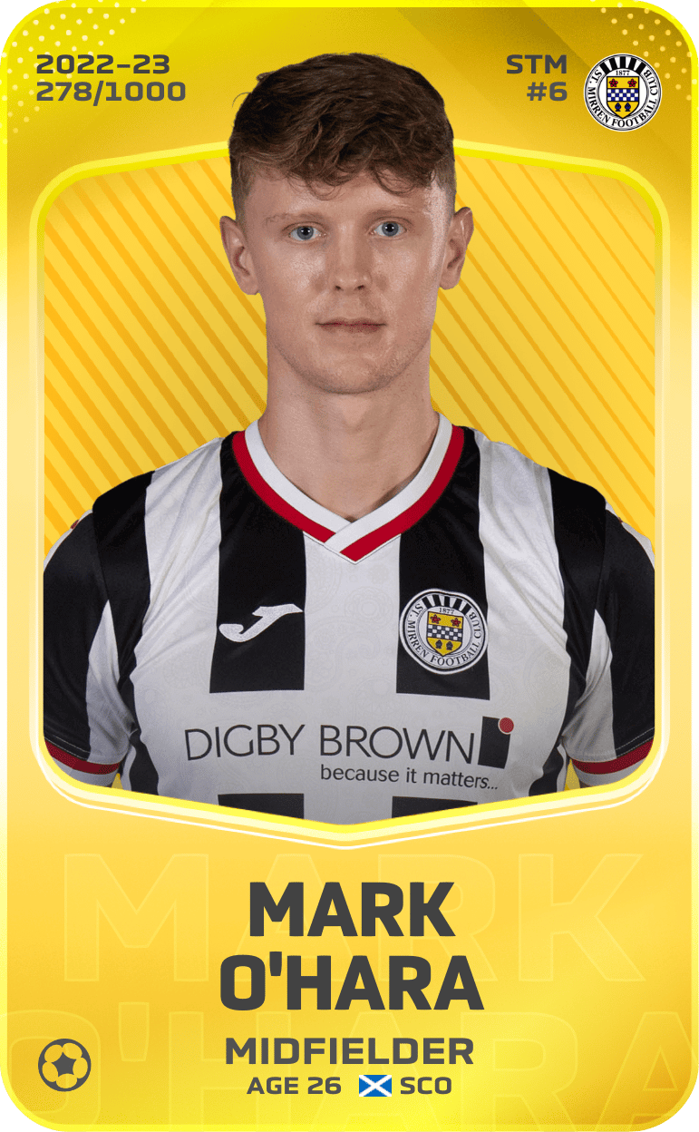 Mark O'Hara 2022-23 • Limited 278/1000