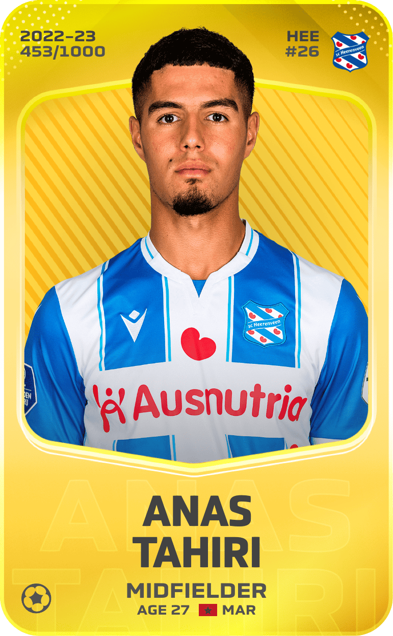 Anas Tahiri 2022-23 • Limited 453/1000